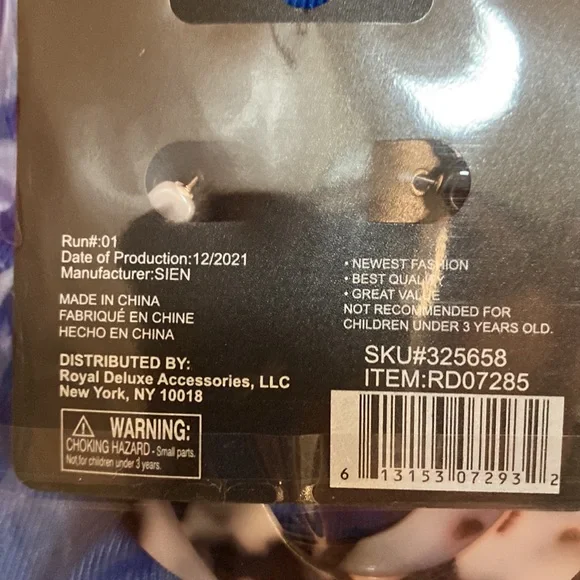 Fashion jewelry earrings - Picture 2 of 2